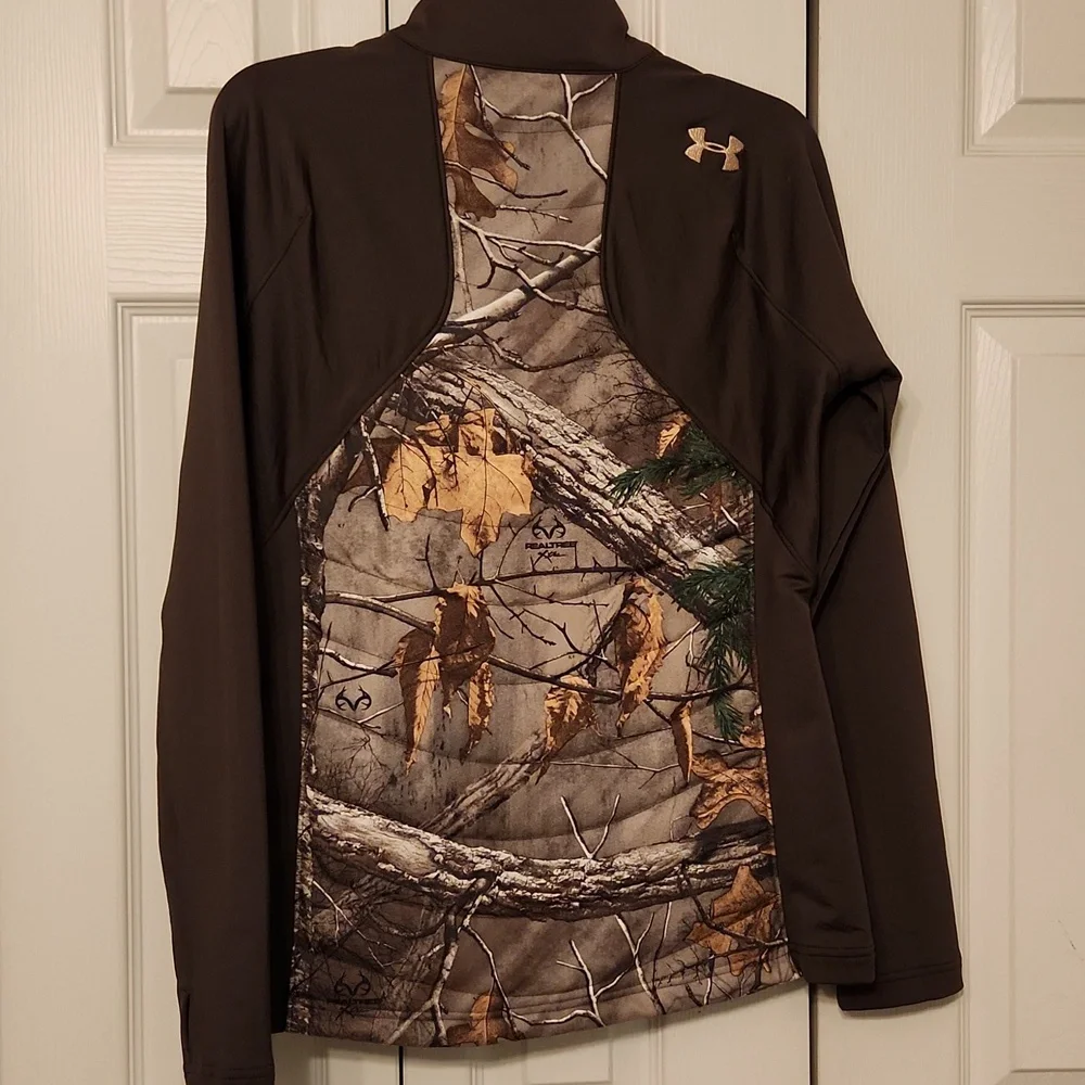 Under Armour Realtree cold gear infrared womens Full Zip sweatshirt / jacket - Picture 6 of 13